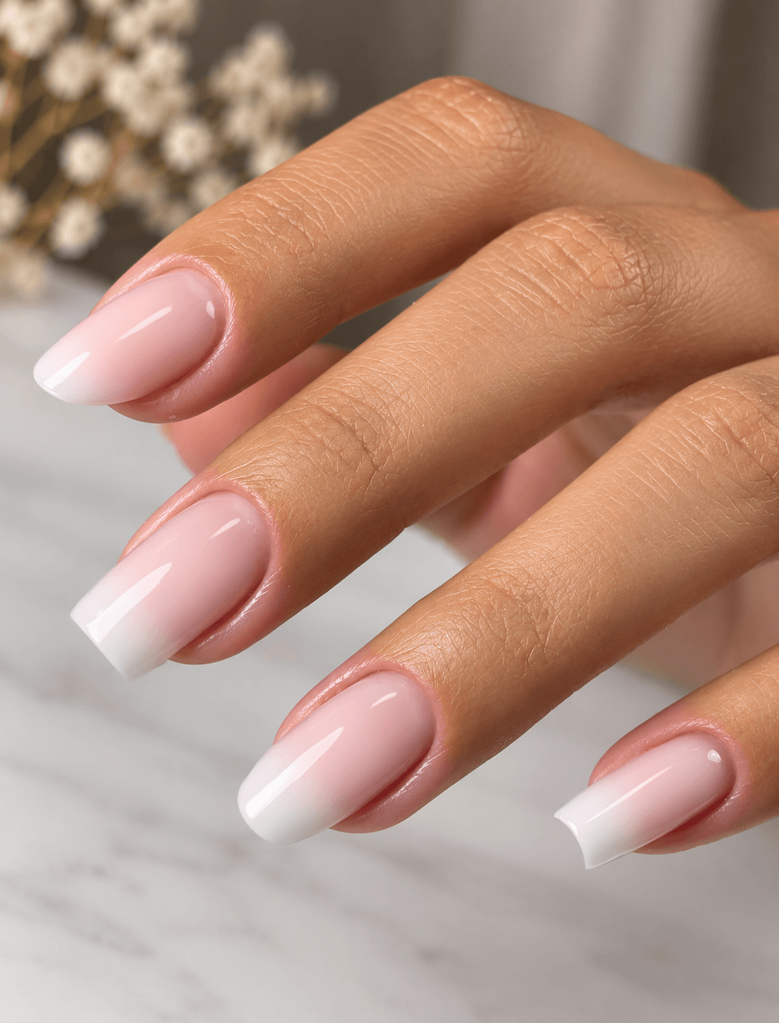 Trabalho feito pela manicure